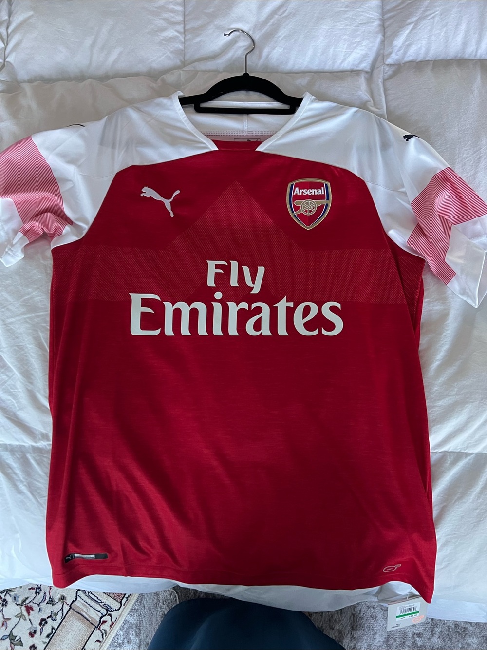 Arsenal Men’s Red & White Home Jersey by Puma